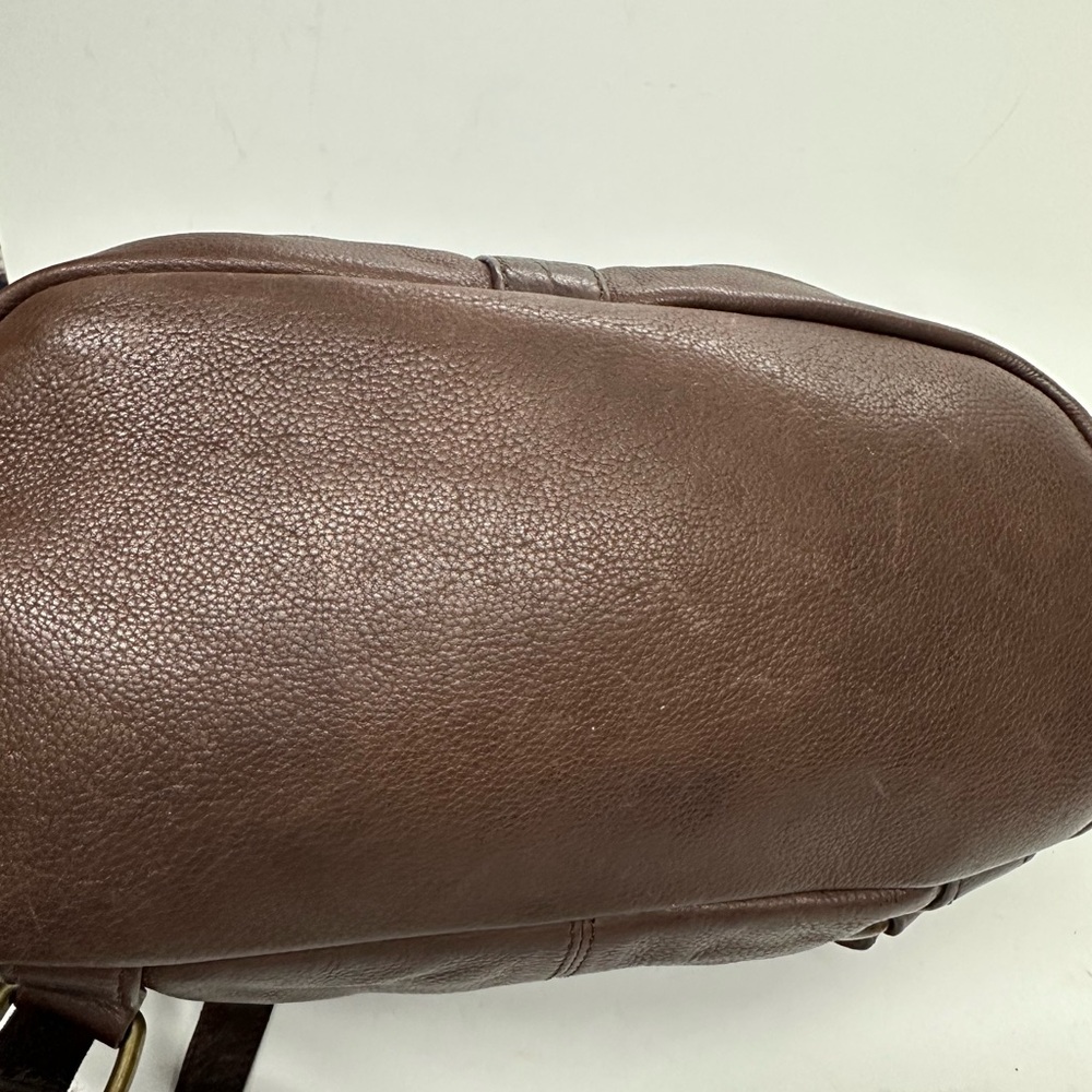 FATFACE Brown Mia Multifunctional Leather Backpack - Picture 6 of 10